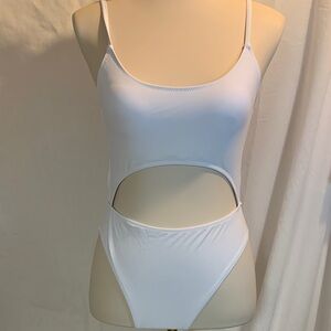 White One-Piece Swimsuit